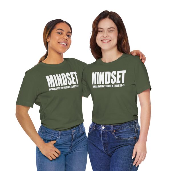 Mindset Trademarked T-Shirt (White Logo) - Image 143