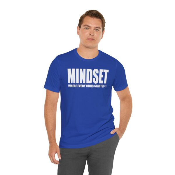 Mindset Trademarked T-Shirt (White Logo) - Image 246