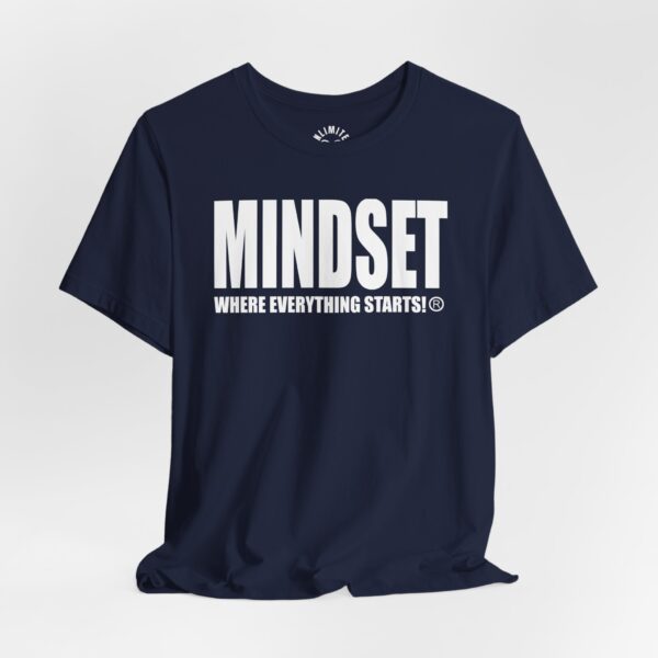 Mindset Trademarked T-Shirt (White Logo) - Image 291