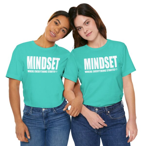 Mindset Trademarked T-Shirt (White Logo) - Image 171