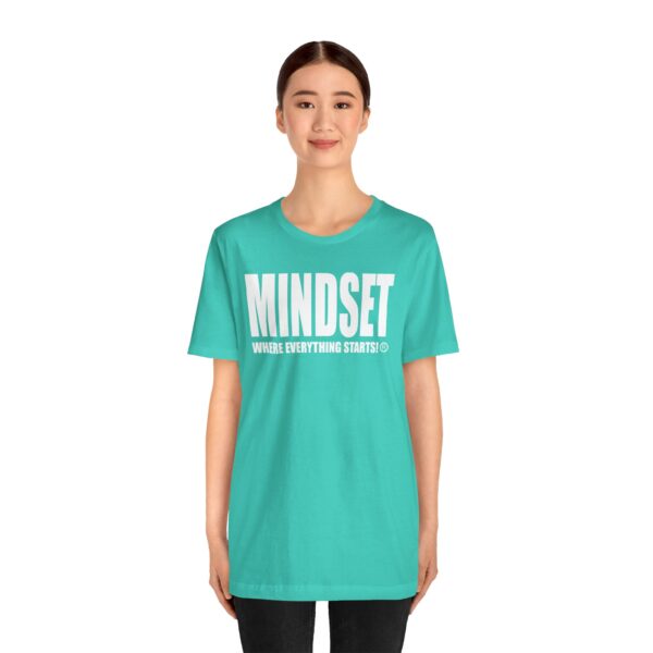 Mindset Trademarked T-Shirt (White Logo) - Image 156