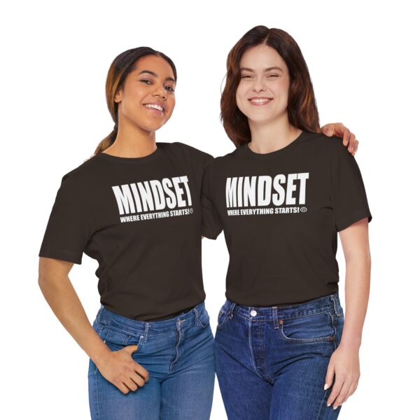 Mindset Trademarked T-Shirt (White Logo) - Image 85