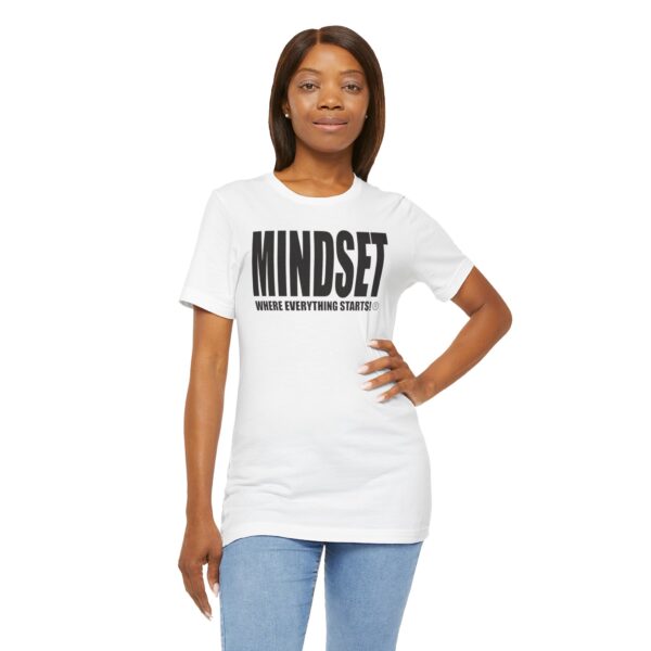 Mindset Trademarked T-Shirt (Black Logo) - Image 22