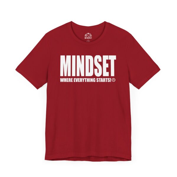 Mindset Trademarked T-Shirt (White Logo) - Image 601