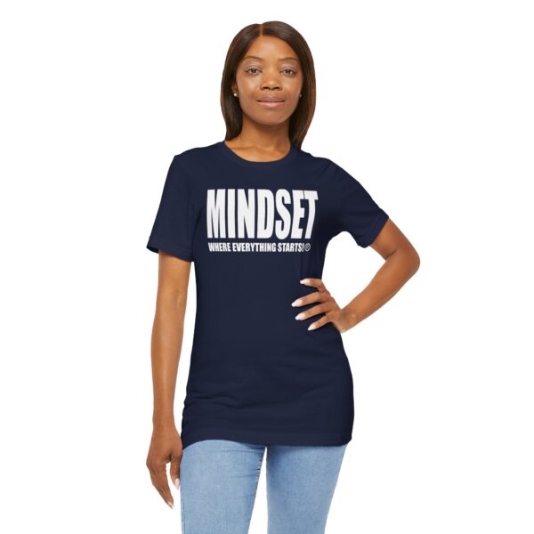 Mindset Trademarked T-Shirt (White Logo) - Image 312