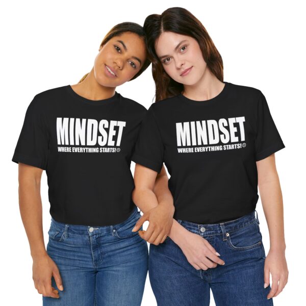 Mindset Trademarked T-Shirt (White Logo) - Image 26