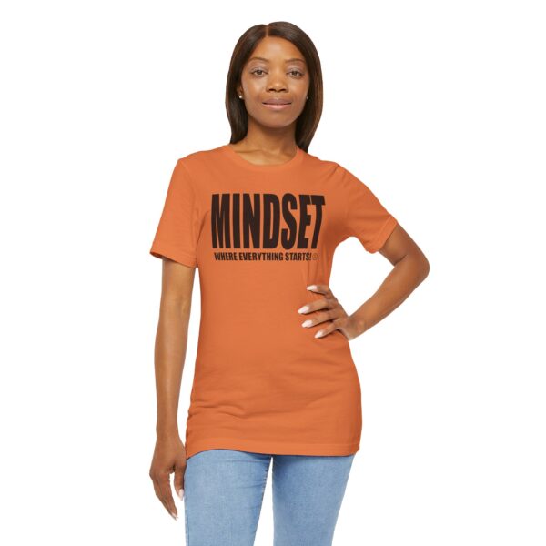 Mindset Trademarked T-Shirt (Black Logo) - Image 51