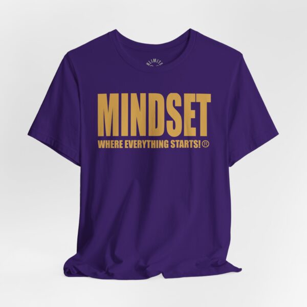 Mindset Trademarked T-Shirt (Old Gold Logo) - Image 204