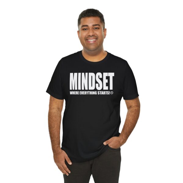 Mindset Trademarked T-Shirt (White Logo) - Image 16