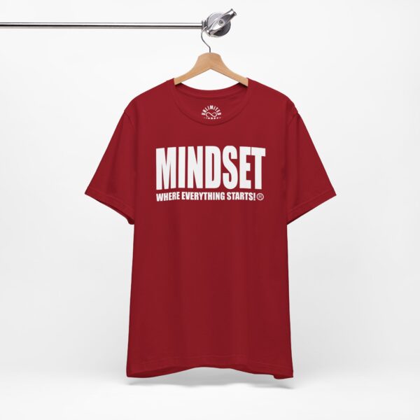 Mindset Trademarked T-Shirt (White Logo) - Image 604