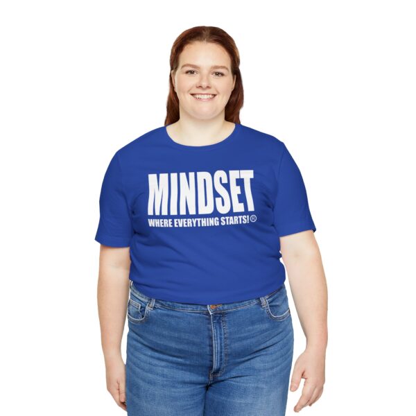 Mindset Trademarked T-Shirt (White Logo) - Image 247