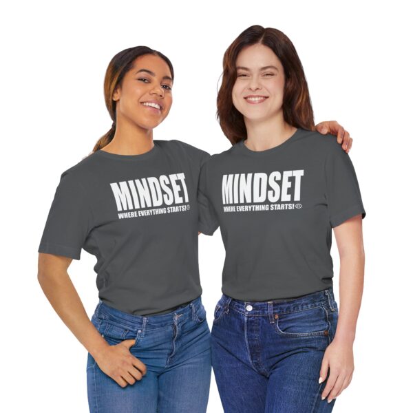 Mindset Trademarked T-Shirt (White Logo) - Image 288