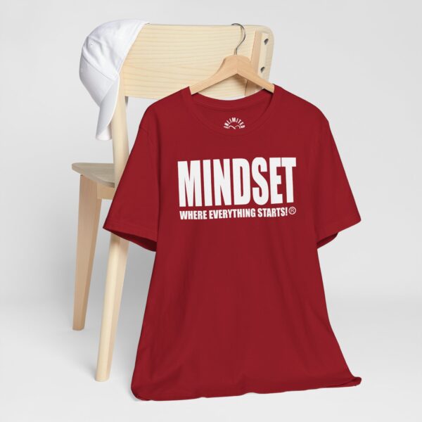 Mindset Trademarked T-Shirt (White Logo) - Image 605