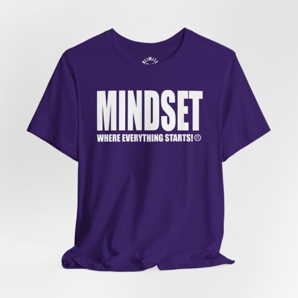 Mindset Trademarked T-Shirt (White Logo) - Image 320