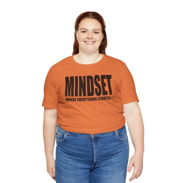 Mindset Trademarked T-Shirt (Black Logo) - Image 44