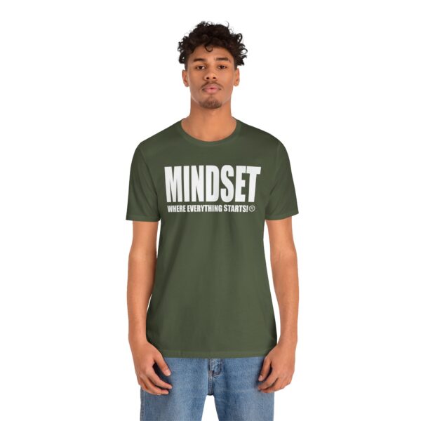 Mindset Trademarked T-Shirt (White Logo) - Image 128