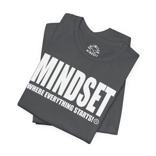 Mindset Trademarked T-Shirt (White Logo) - Image 267