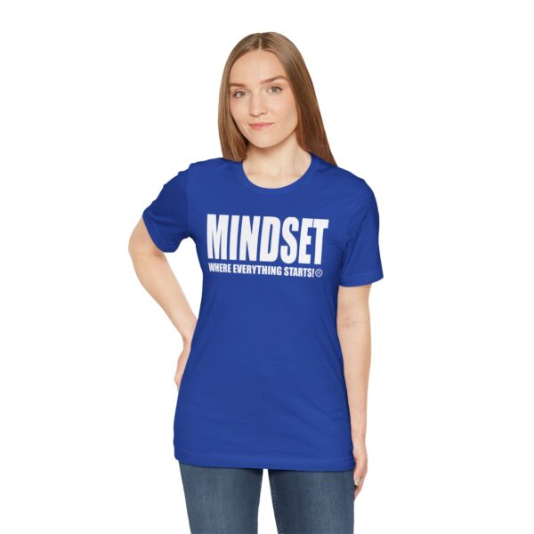 Mindset Trademarked T-Shirt (White Logo) - Image 245