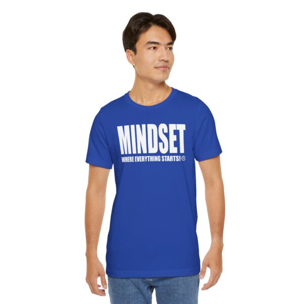 Mindset Trademarked T-Shirt (White Logo) - Image 252