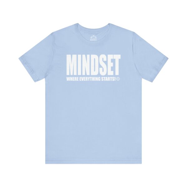 Mindset Trademarked T-Shirt (White Logo) - Image 205