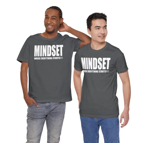 Mindset Trademarked T-Shirt (White Logo) - Image 289