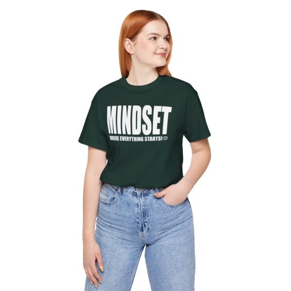 Mindset Trademarked T-Shirt (White Logo) - Image 192