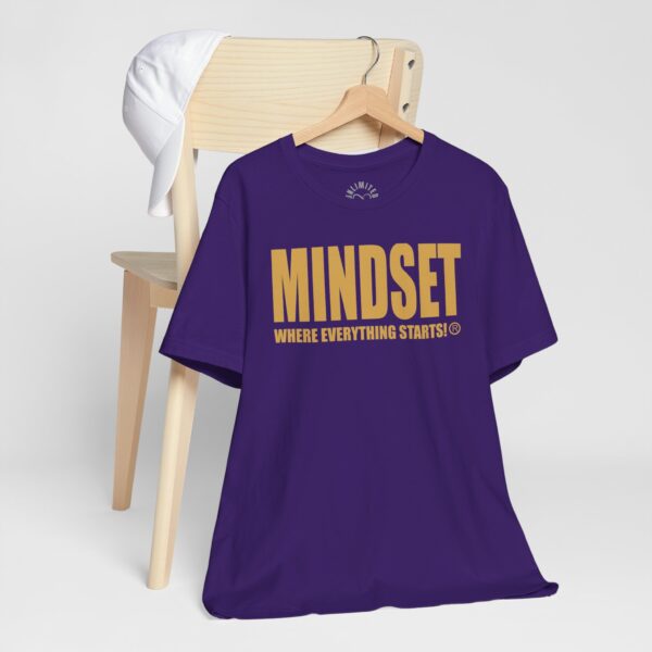 Mindset Trademarked T-Shirt (Old Gold Logo) - Image 211