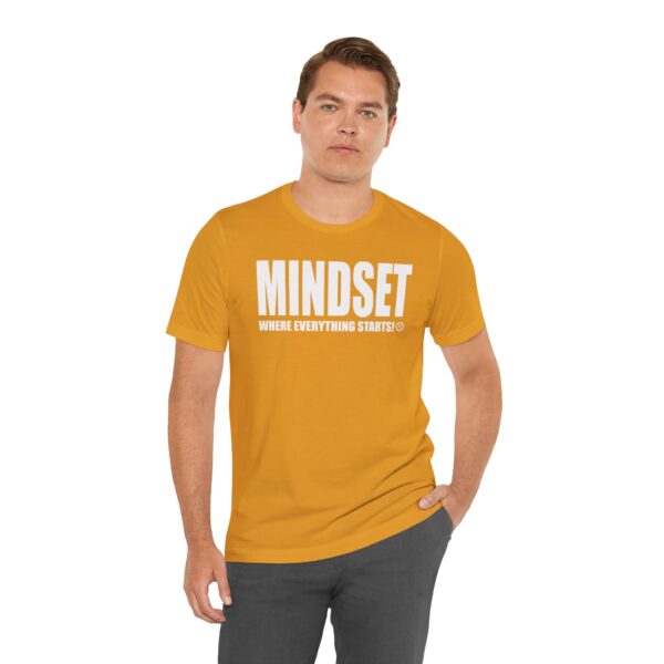 Mindset Trademarked T-Shirt (White Logo) - Image 101