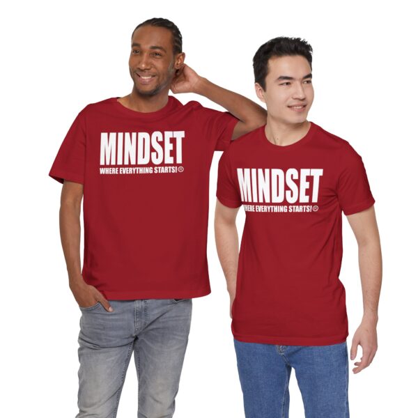 Mindset Trademarked T-Shirt (White Logo) - Image 625