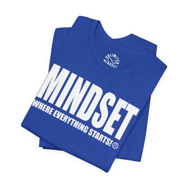 Mindset Trademarked T-Shirt (White Logo) - Image 238