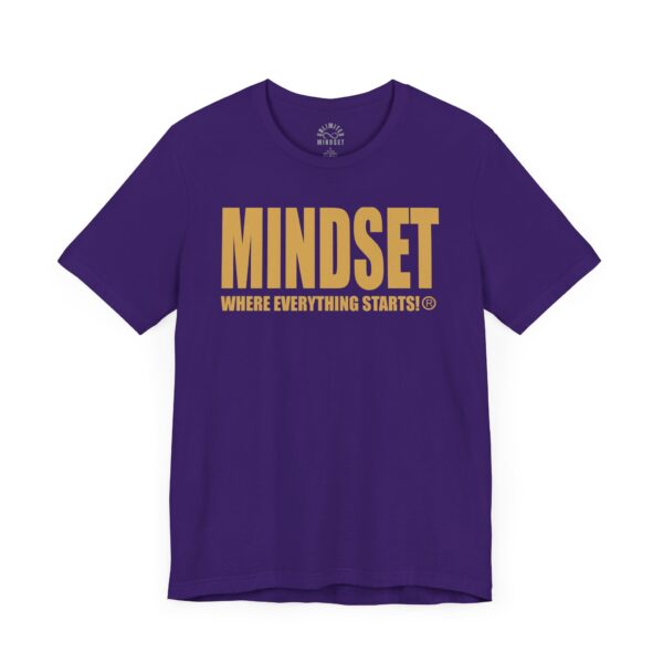 Mindset Trademarked T-Shirt (Old Gold Logo) - Image 207