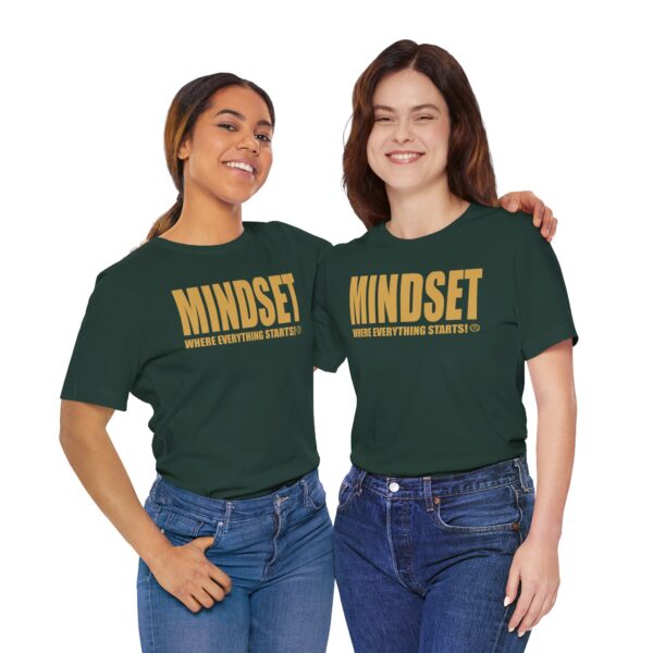 Mindset Trademarked T-Shirt (Old Gold Logo) - Image 27