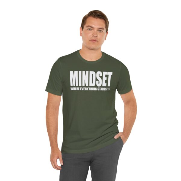 Mindset Trademarked T-Shirt (White Logo) - Image 130