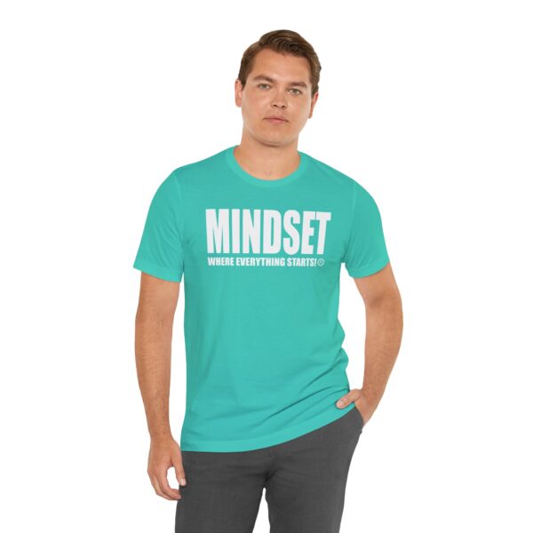 Mindset Trademarked T-Shirt (White Logo) - Image 159