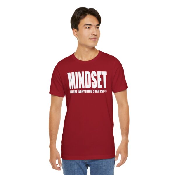 Mindset Trademarked T-Shirt (White Logo) - Image 617