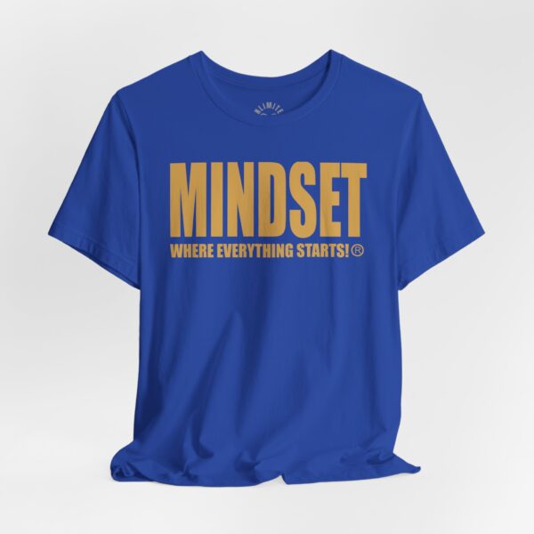 Mindset Trademarked T-Shirt (Old Gold Logo) - Image 146