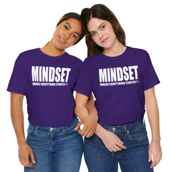 Mindset Trademarked T-Shirt (White Logo) - Image 345