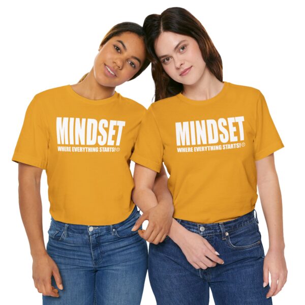 Mindset Trademarked T-Shirt (White Logo) - Image 113