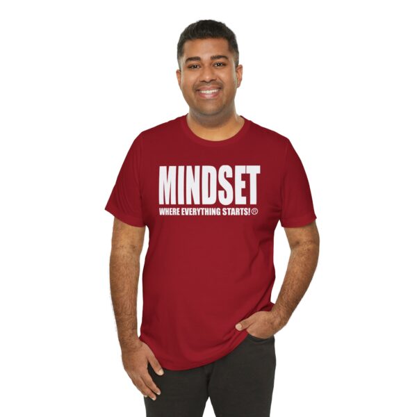 Mindset Trademarked T-Shirt (White Logo) - Image 613