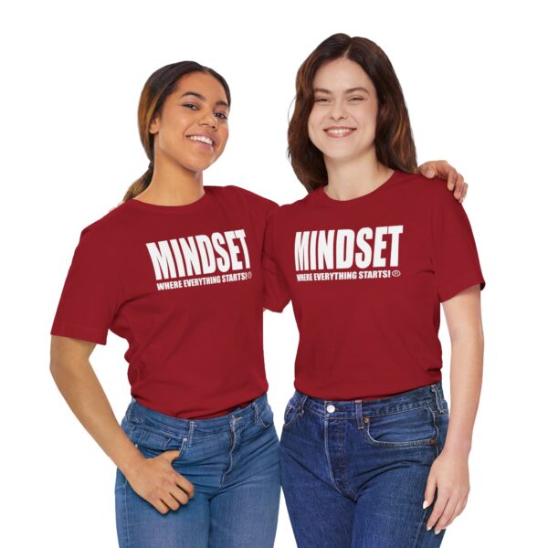 Mindset Trademarked T-Shirt (White Logo) - Image 624