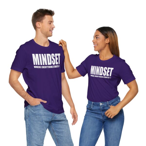 Mindset Trademarked T-Shirt (White Logo) - Image 344