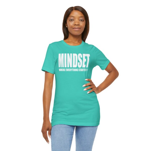 Mindset Trademarked T-Shirt (White Logo) - Image 167