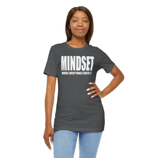 Mindset Trademarked T-Shirt (White Logo) - Image 283