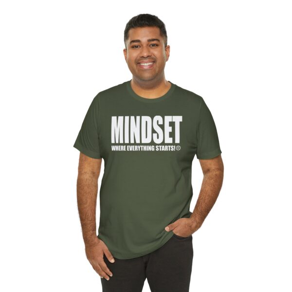 Mindset Trademarked T-Shirt (White Logo) - Image 132