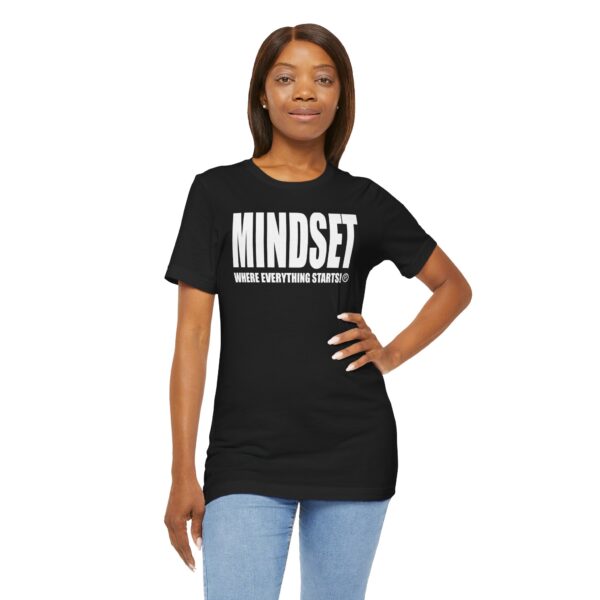 Mindset Trademarked T-Shirt (White Logo) - Image 22