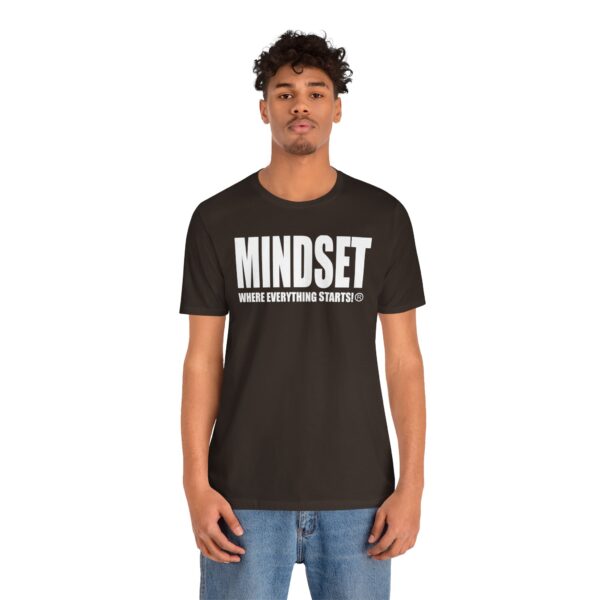 Mindset Trademarked T-Shirt (White Logo) - Image 70