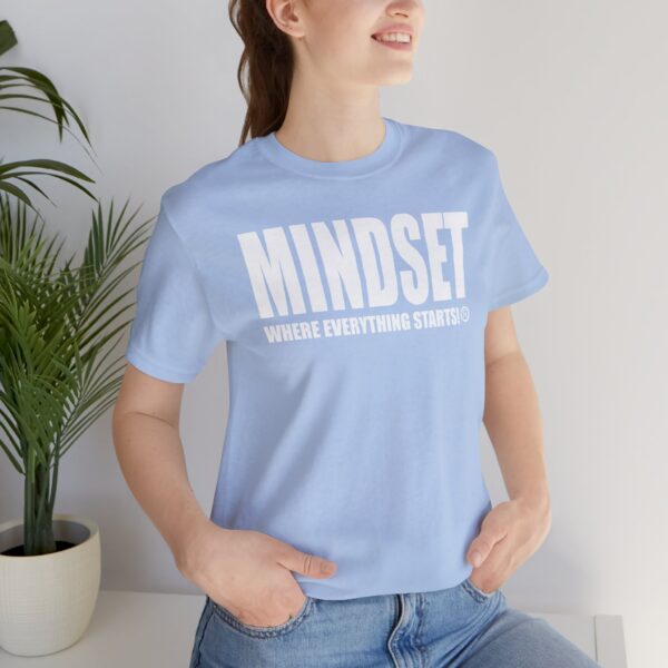 Mindset Trademarked T-Shirt (White Logo) - Image 227