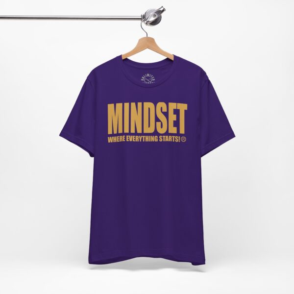 Mindset Trademarked T-Shirt (Old Gold Logo) - Image 210