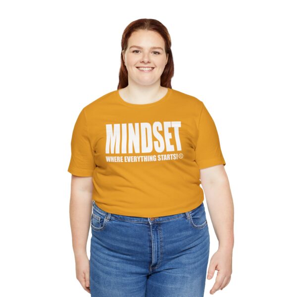 Mindset Trademarked T-Shirt (White Logo) - Image 102