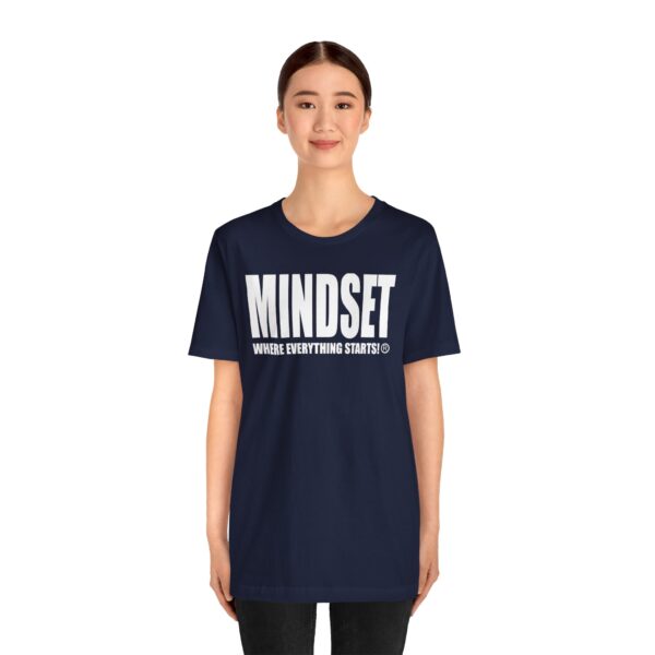 Mindset Trademarked T-Shirt (White Logo) - Image 301